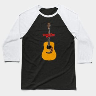 Clarence White Martin D28 Acoustic Guitar Baseball T-Shirt